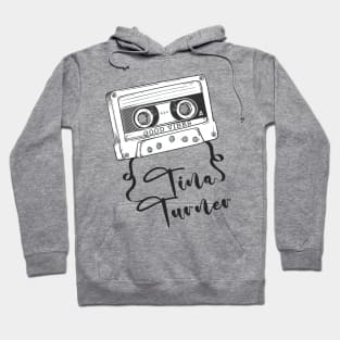 Good Vibes Tina Turner // Retro Ribbon Cass Hoodie